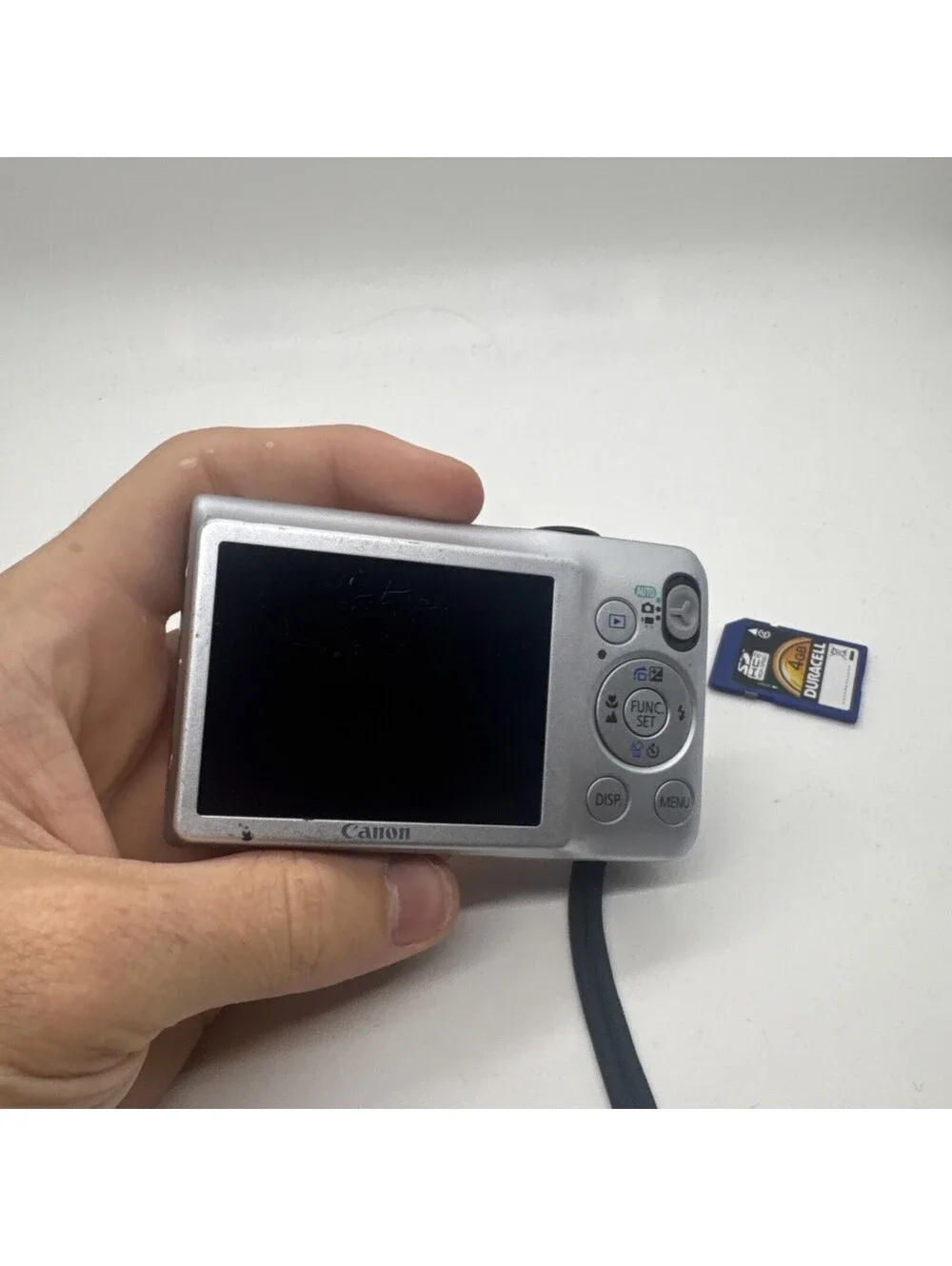 Canon PowerShot SD1300 IS 12.1MP Compact Digital Camera Tested Works W/ SD READ